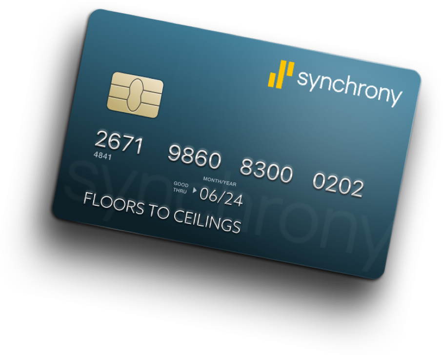 Synchrony financing | Floor to Ceiling - Mitchell