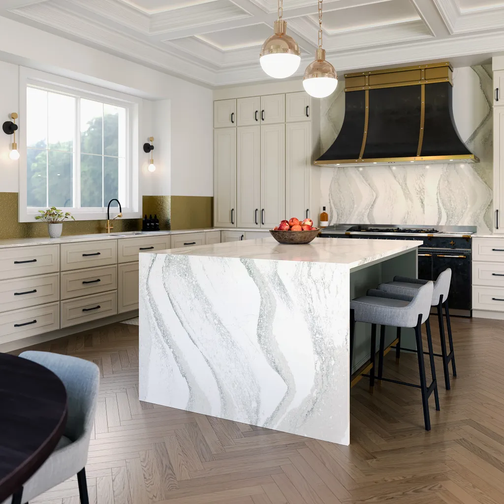 Kitchen cabinets & countertop | Floor to Ceiling - Mitchell