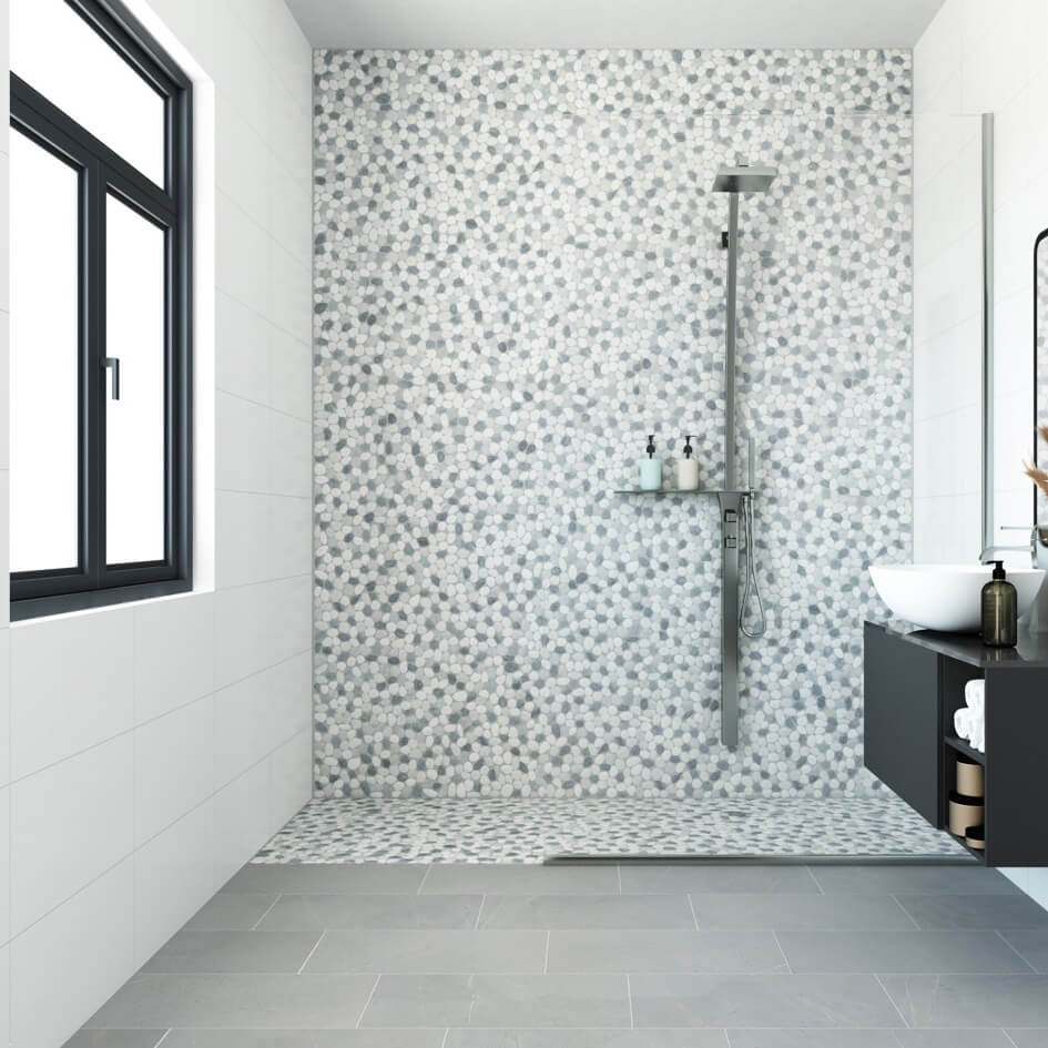 bathroom Tile designs | Floor to Ceiling - Mitchell